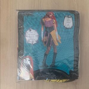 Disney Sally Costume with Wig - Multicolor